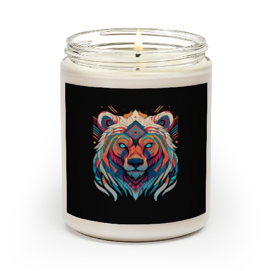 Native American Spirit Wolf Scented Candles