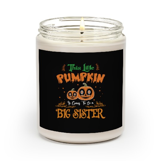 Pumpkin Big Sister Scented Candles