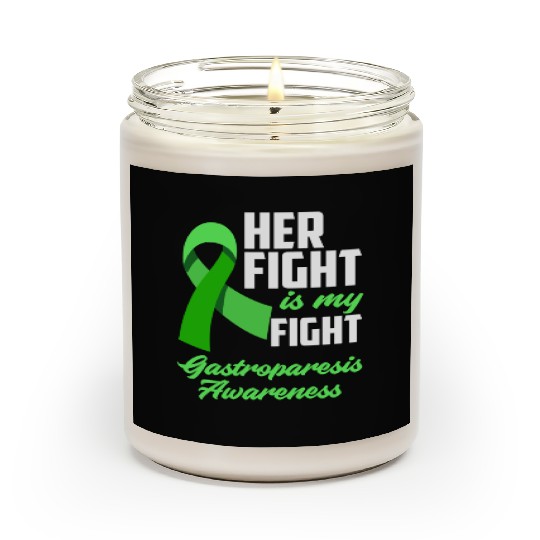Her Fight My Fight Gastroparesis Awareness Scented Candles
