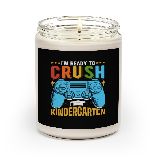 I'M Ready To Crush Kindergarten Back To School Kid Scented Candles