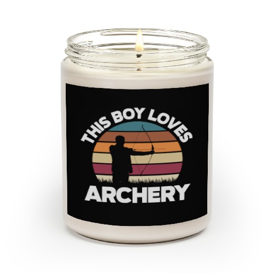 Bow Boy Child Archery Scented Candles