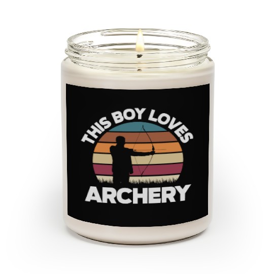 Bow Boy Child Archery Scented Candles
