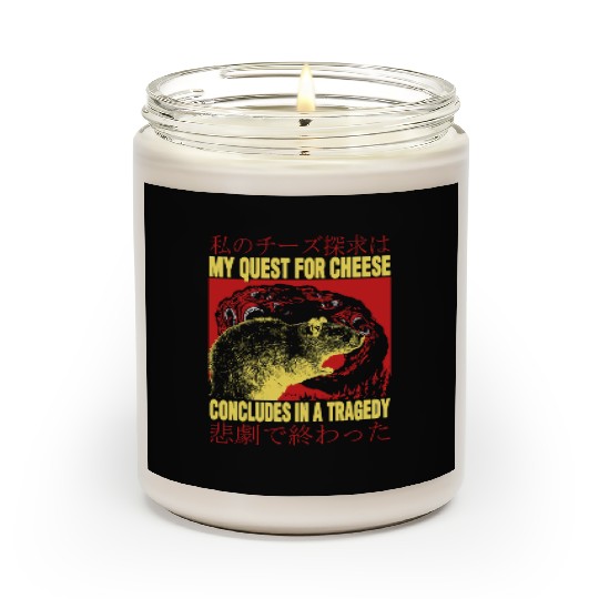 My Quest For Cheese Rat Japanese Scented Candles