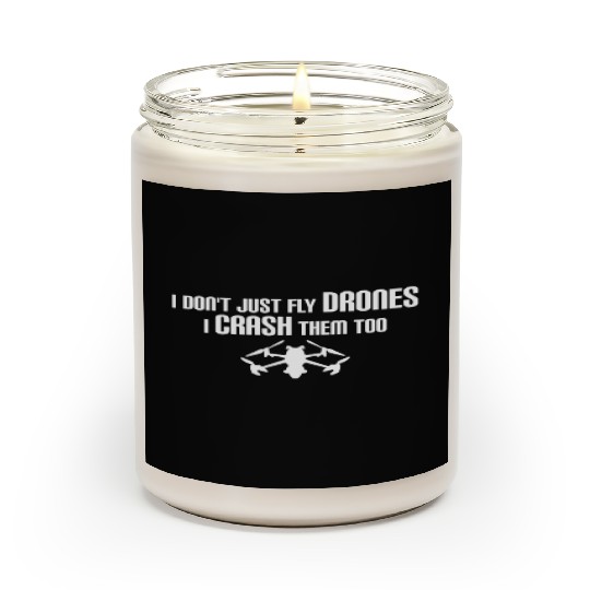 FPV Drone Crash Quadrocopter Drones Scented Candles