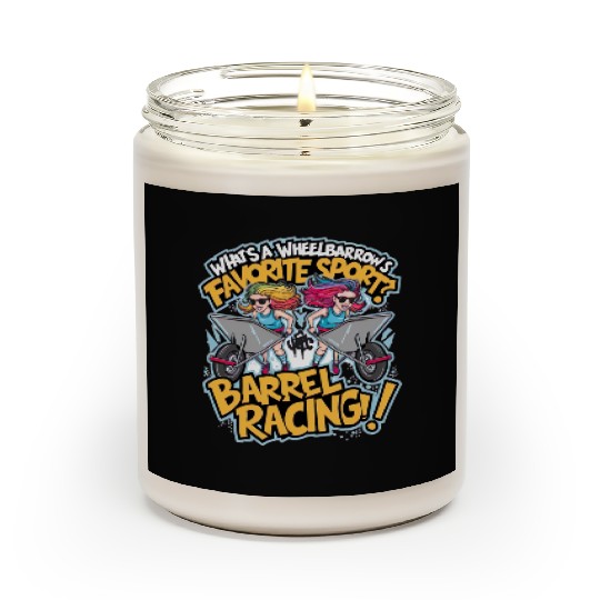 Barrel racing Scented Candles