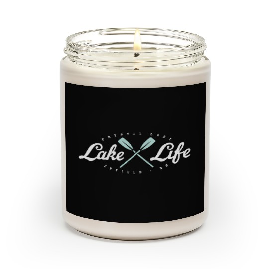 Crystal Vintage Boating Paddle Scented Candles