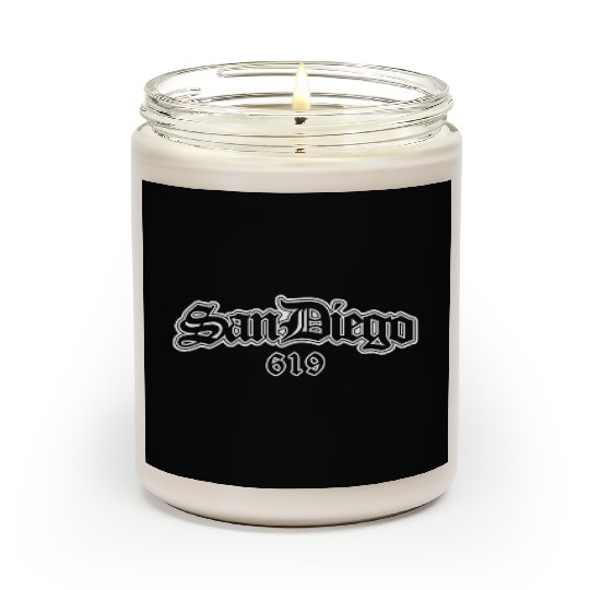 San Diego California Souvenir Chicano Scented Candles