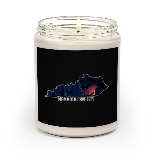 Mammoth National Kentucky Souvenir Scented Candles