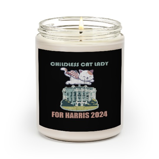 Childless cat lady for Harris 2024 Scented Candles