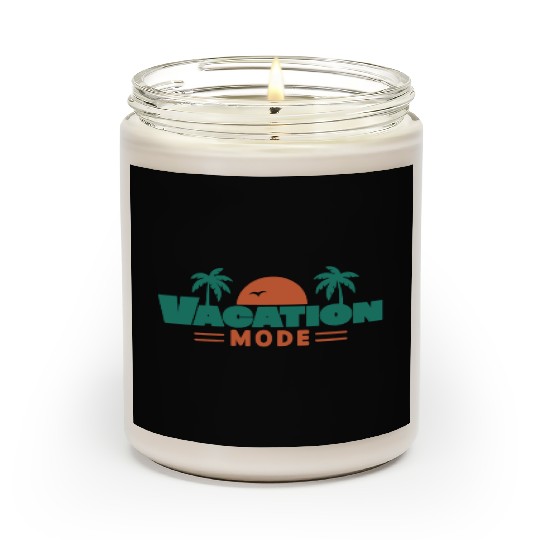 Vacation Mode Scented Candles