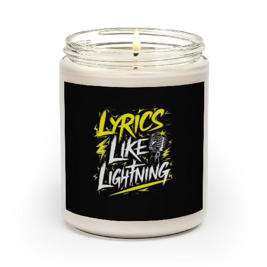 Epic Lyrical Battle of the Titans: Hip Hop Rap Scented Candles