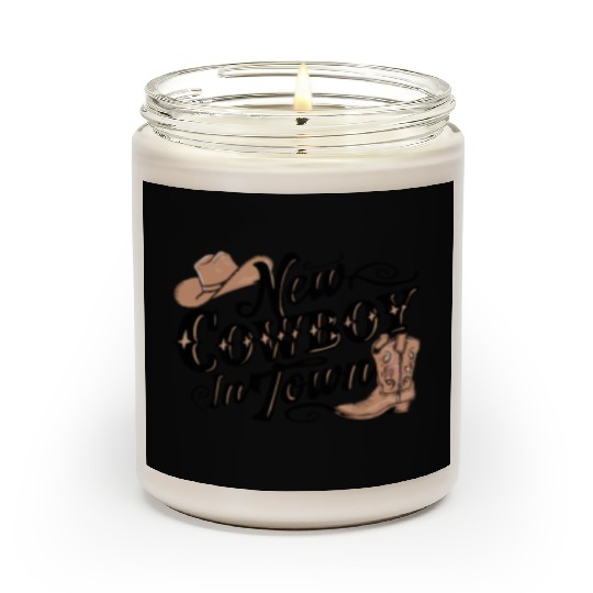 New Cowboy In Town Scented Candles