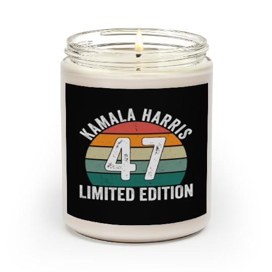 Kamala Harris 47 Limited Edition Vintage Sunset Scented Candles
