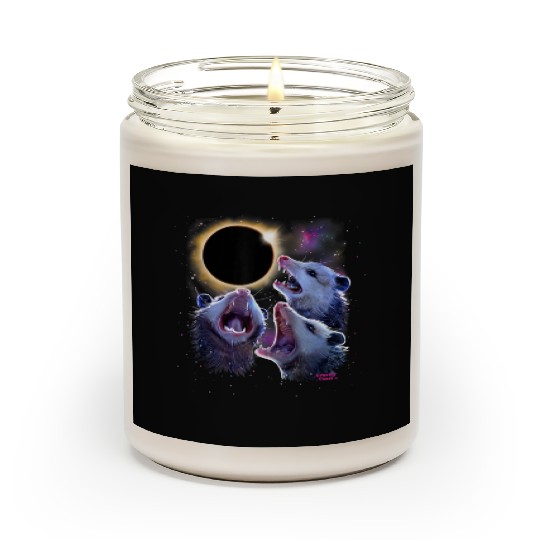 Opossums Howling Eclipse Possum Scented Candles