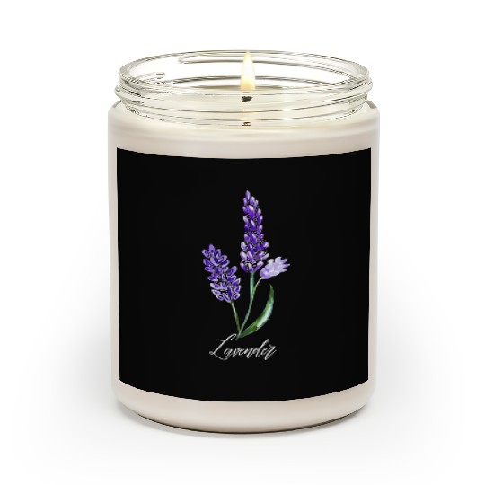 Lavender Flowers, Keen Gardner, Flower lover Scented Candles