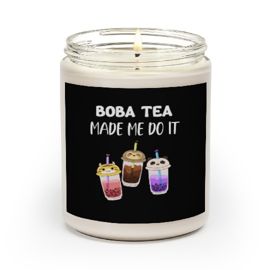 Boba Tea Made Me Do It Bubble Japan K-pop Korean Scented Candles