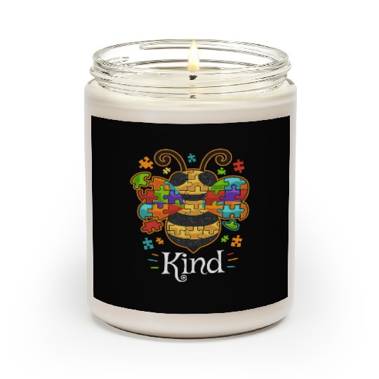Autism Awareness Autism Spectrum Neurodiverse Scented Candles
