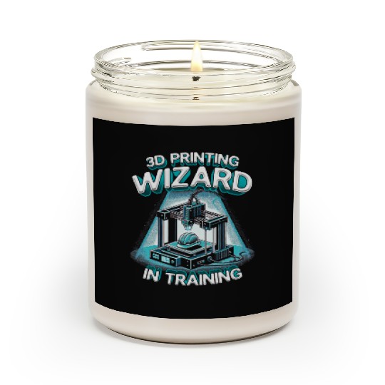 3D Print 3D Printing Wizard In Training Scented Candles