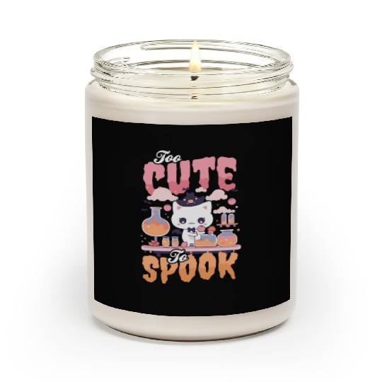 Halloween Chemistry Teacher Too Cute To Spook Cat Scented Candles