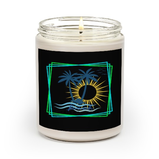 Beach Friends Party: Sun, Fun, and Good Times. Scented Candles