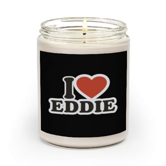I LOVE Scented Candles Boyfriend gift idea I LOVE Eddie