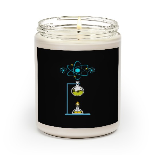Physics Laboratory Science Teacher Physicist Nerd Scented Candles