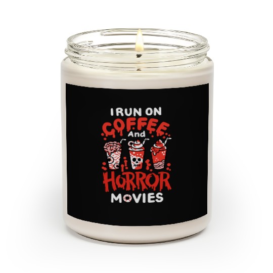 Horror Movie and Coffee Scented Candles