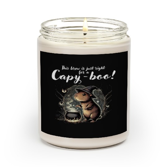 Capy-boo Witch Capybara Scented Candles – Brew the Perfect