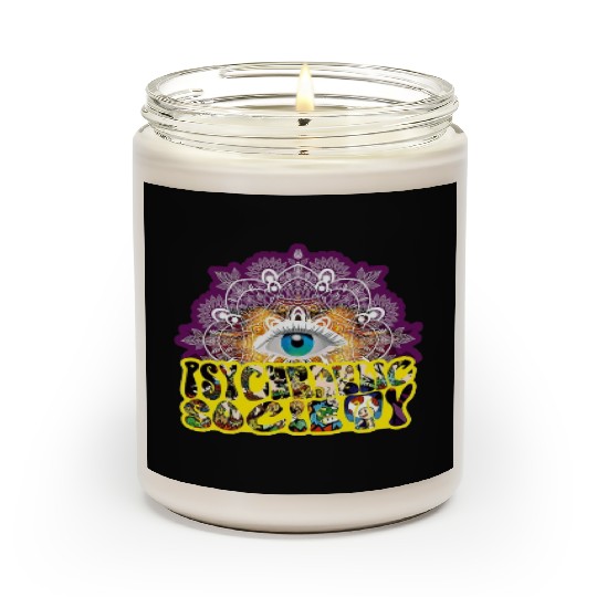 Psychedelic Society Scented Candles