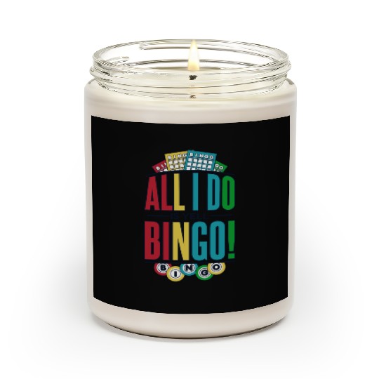 All I Do Is Yell Bingo Professional Caller Scented Candles