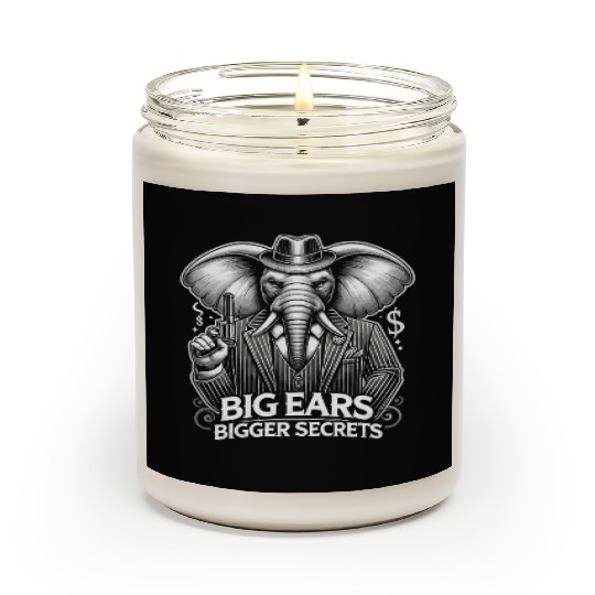 Mobster Gangster Mafia Organized Crime Boss Scented Candles
