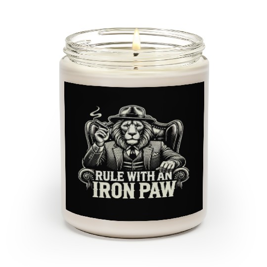 Mobster Gangster Mafia Organized Crime Boss Scented Candles