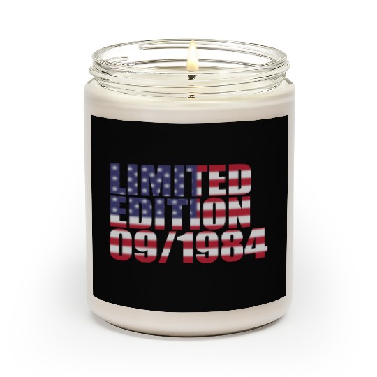 40th birthday Limited Edition USA 09/1984 Scented Candles