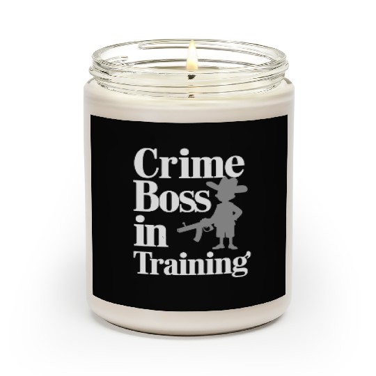 Mobster Gangster Mafia Organized Crime Boss Scented Candles