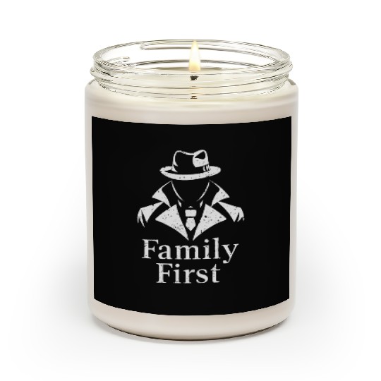 Mobster Gangster Mafia Organized Crime Boss Scented Candles