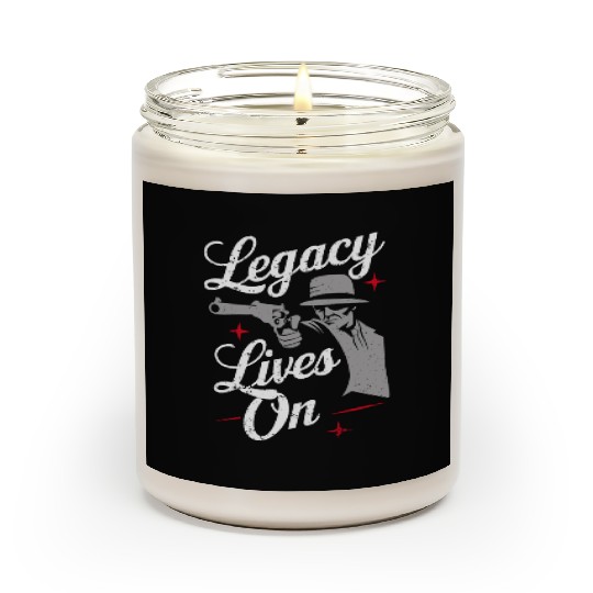 Mobster Gangster Mafia Organized Crime Boss Scented Candles