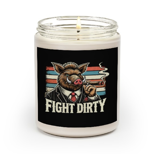 Mobster Gangster Mafia Organized Crime Boss Scented Candles