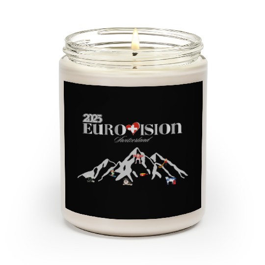 eurovision song contest 2025 Switzerland Scented Candles