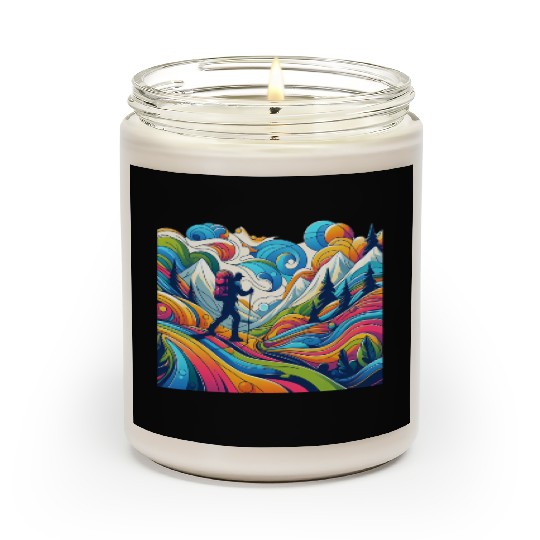 Hiking lover Scented Candles