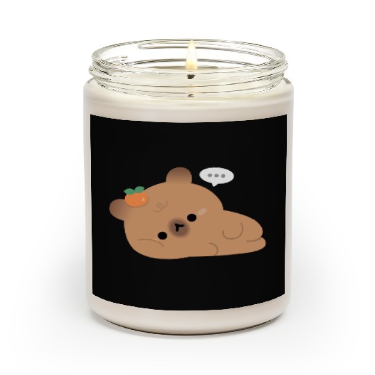 Tired Capybara Scented Candles