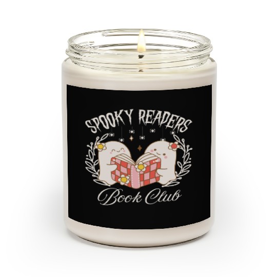 Spooky Readers Book Club -Halloween season Scented Candles