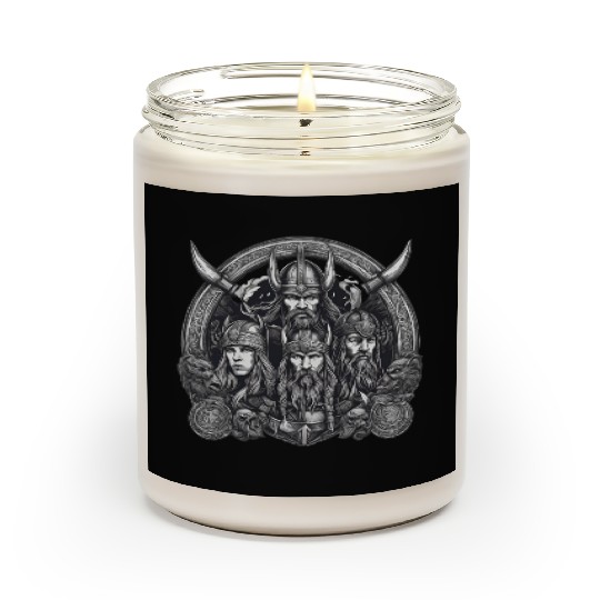 viking warriors Scented Candles