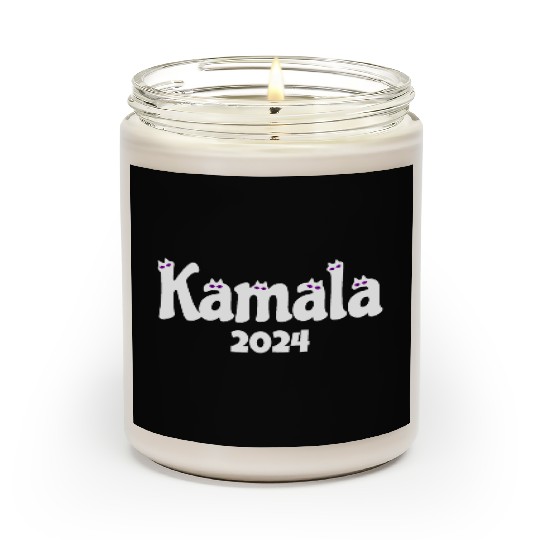 Kamala Cat 2024 Election Support Scented Candles
