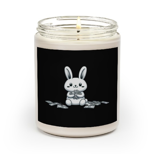 lucky money rabbit Scented Candles
