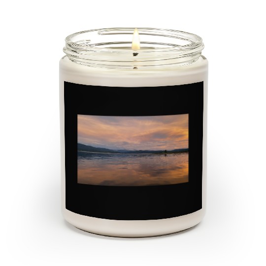 Serene Sunset Scented Candles
