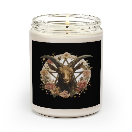 Goat Lucifer Occult Devil Satan For a Heavy Metal Scented Candles