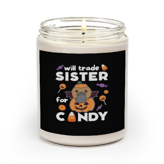 Platypus Halloween Trade Sister For Candy Scented Candles