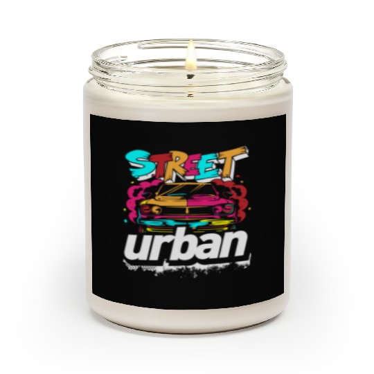 Graffiti Sprayer Rap Cool Scented Candles