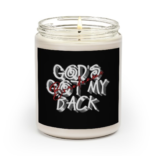 God's Got in My Back streetwear design Scented Candles