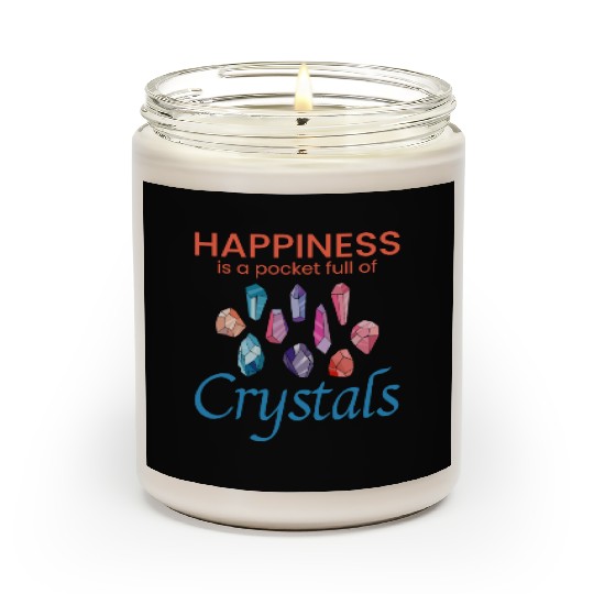 Crystal Collecting Rock Hunting Mineral Collector Scented Candles